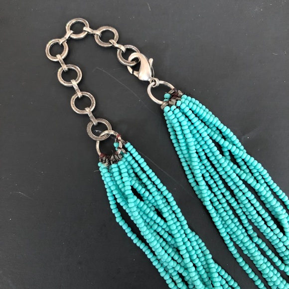 Jewelry - Turquoise multi strand necklace